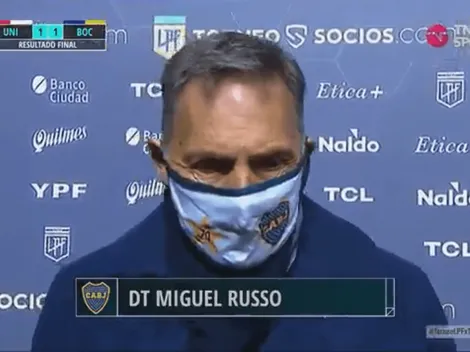 Russo, después del empate: "Podemos más, merecemos más"