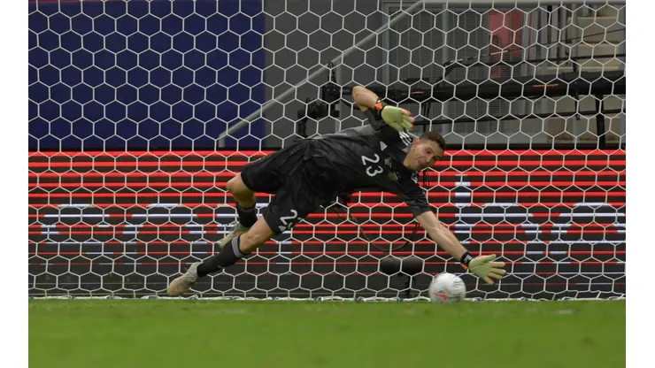 Emiliano Martínez vs. Colombia, Copa América (Foto: Getty Images)