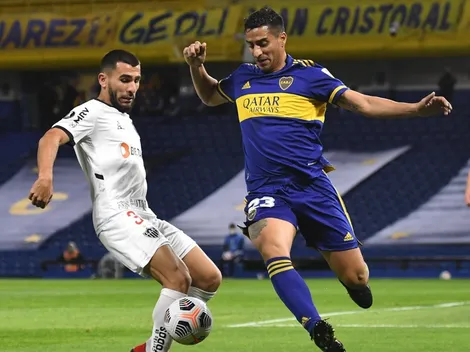 Boca probó los once para visitar a Atlético Mineiro