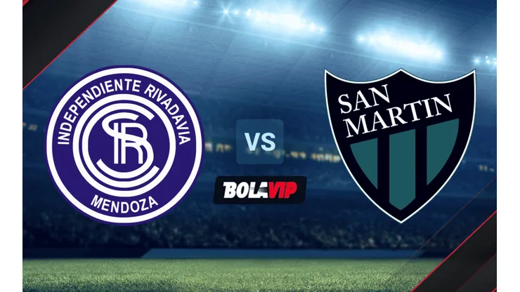 Independiente Rivadavia vs. San Martín de San Juan juegan por la Fecha 17 de la Primera Nacional