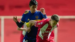 Obando anotó el primero del Xeneize, pero lo empató el Cuqui Márquez.