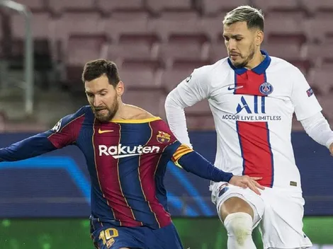 Paredes reveló por qué se peleó con Messi en el Barcelona vs. PSG: "Él estaba enojado"