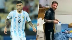 Paredes contó la verdad de los regalos de Messi (Foto: Getty Images y Messi vía Instagram)