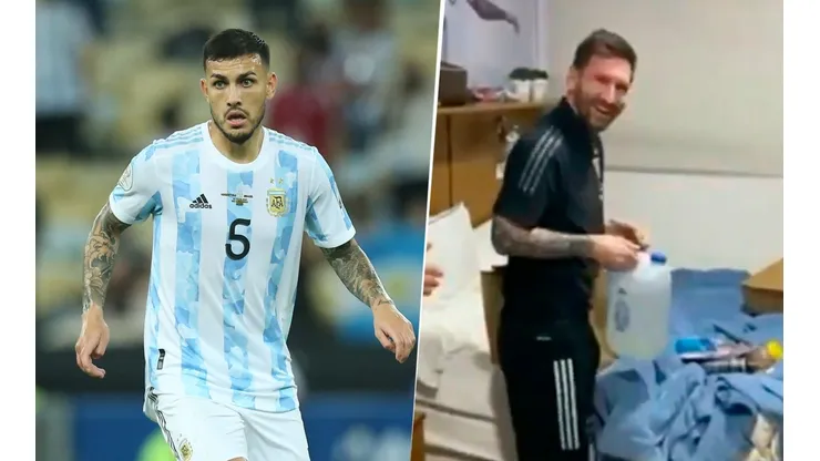 Paredes contó la verdad de los regalos de Messi (Foto: Getty Images y Messi vía Instagram)
