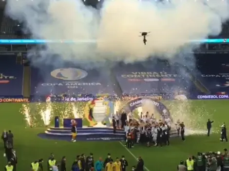 Video: esto hacía la Selección de Brasil mientras Argentina levantaba la Copa