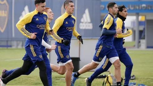 Entrenamiento de Boca (Foto: Boca vía Twitter)