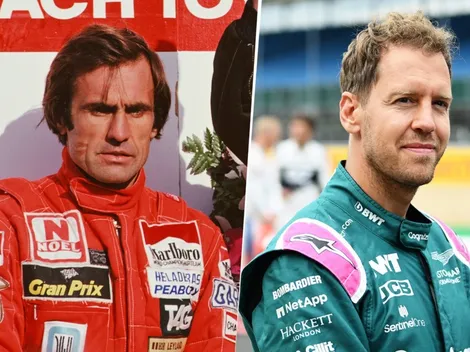El homenaje de Vettel a Reutemann para el GP de Silverstone