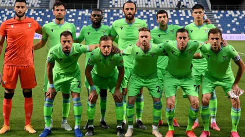 Lazio portando su camiseta alternativa (Foto: Getty Images)