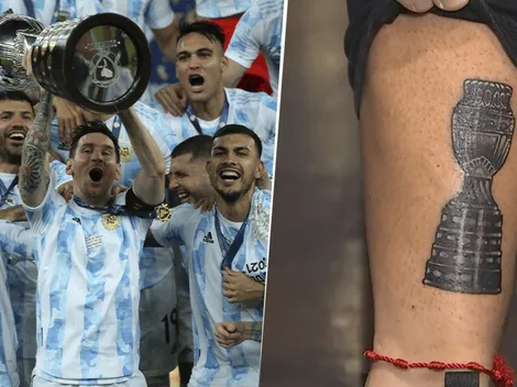 Los jugadores de la Selección que se tatuaron la Copa América