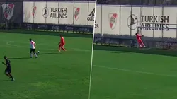 Otro blooper de Leo Díaz en la Reserva ante Colón