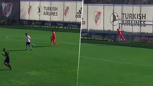 Otro blooper de Leo Díaz en la Reserva ante Colón