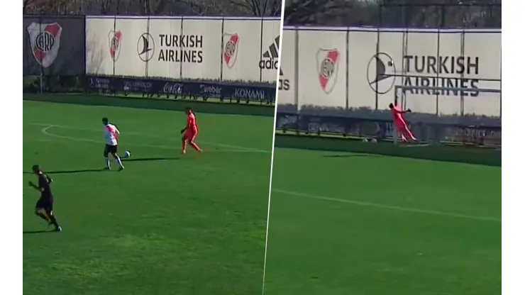 Otro blooper de Leo Díaz en la Reserva ante Colón