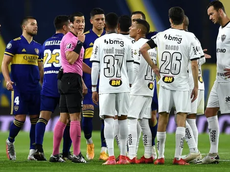 Se calentó más la serie: el Presidente de Mineiro criticó a Boca y defendió el arbitraje