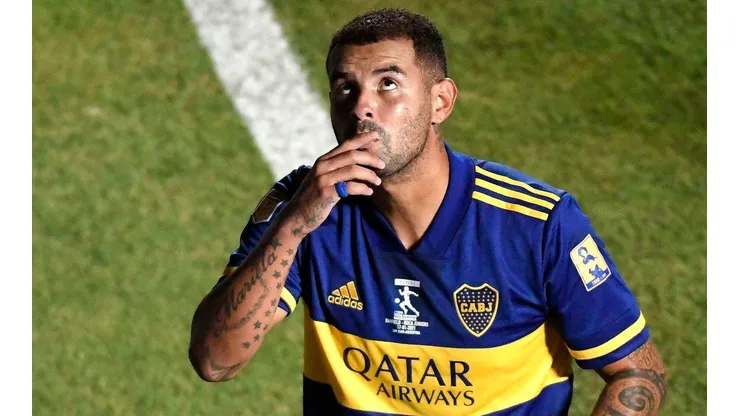 El palo de Cristian Fabbiani para Edwin Cardona