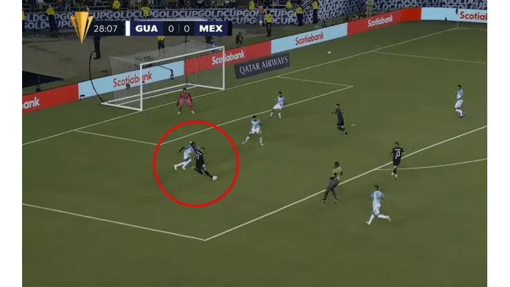 Funes Mori metió doblete y el primero fue un golazo.