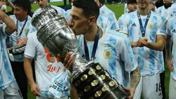 Di María y la Copa América, una imagen inolvidable.