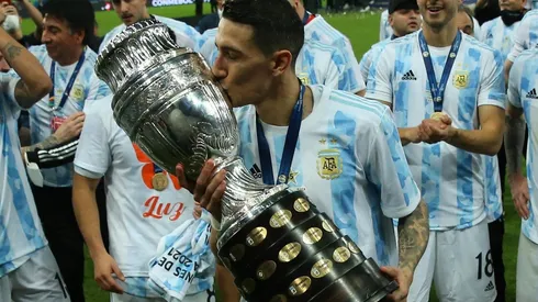 Di María y la Copa América, una imagen inolvidable.