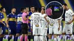 Andrés Rojas y su conversación con Derlis López en el VAR.