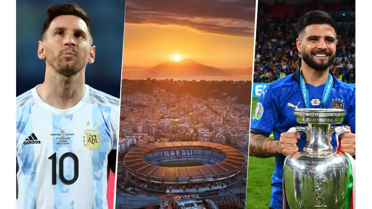 Para vos, Diego: conversaciones avanzadas para el Argentina - Italia en Nápoles