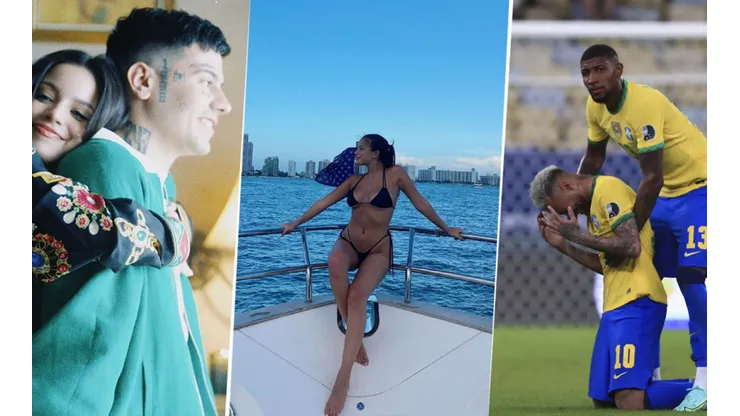 Video: Duki casi le come la boca a la novia de Neymar y después le mando un beso por stream