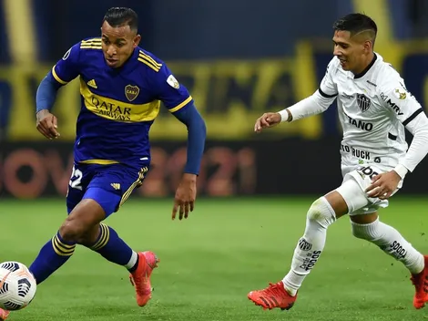 Sebastián Villa fue el jugador con más duelos perdidos ante Mineiro