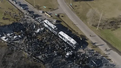 AFA publicó un video con la llegada de la Selección al predio de Ezeiza