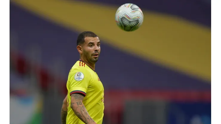 Edwin Cardona durante la Copa América.