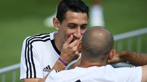 Di María y Mascherano compartieron muchos momentos.