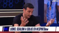 Scaloni bañó en elogios a un jugador.