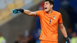 Carlos Lampe en el seleccionado boliviano.