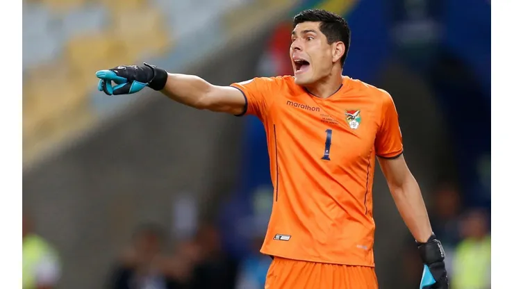 Carlos Lampe en el seleccionado boliviano.