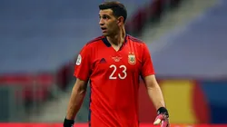 Emiliano Martínez en la Selección Argentina.