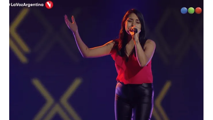 Camila Garay sorprendió al jurado y todos la eligieron (Fuente: YouTube La Voz Argentina 2021)