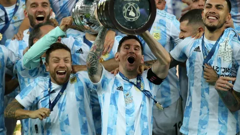 Lionel Messi, el capitán de la Selección Argentina en la conquista de la Copa América 2021. (Foto: Getty Images).