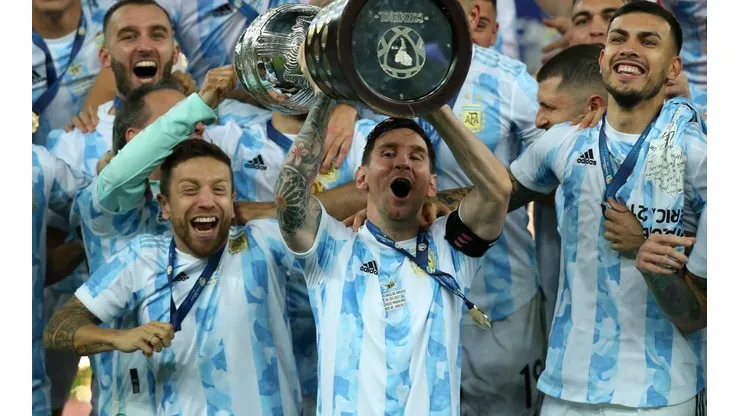 Lionel Messi, el capitán de la Selección Argentina en la conquista de la Copa América 2021. (Foto: Getty Images).