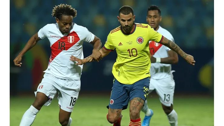 Edwin Cardona con la Selección Colombia.
