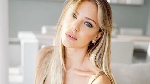 Evangelina Anderson también festejó por Argentina.