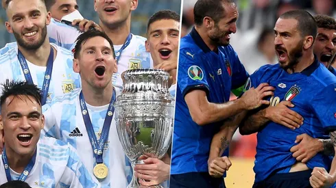 Argentina e Italia podrían jugar una Copa Intercontinental (Fotos: Getty Images)