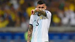 Leandro Paredes, emocionado con la Albiceleste.