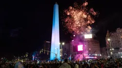 El Obelisco fue el epicentro de los festejos de Argentina campeón de la Copa América (Fuente: Getty Images)