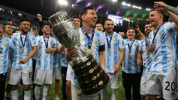 La Selección Argentina conquistó la Copa América 2021. (Foto: Getty Images).