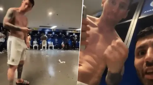 El Kun agarró de sorpresa a Messi.