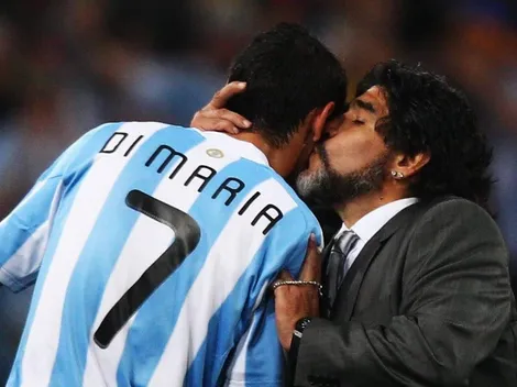 El tuit de la Selección Argentina para Diego: "Alzamos la Copa al cielo con vos"