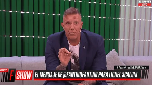 La frase de Fantino sobre Scaloni que empapeló las redes sociales