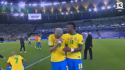 Las lágrimas de Neymar.