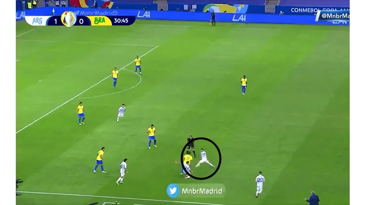 La gran recuperación de Lionel Messi.