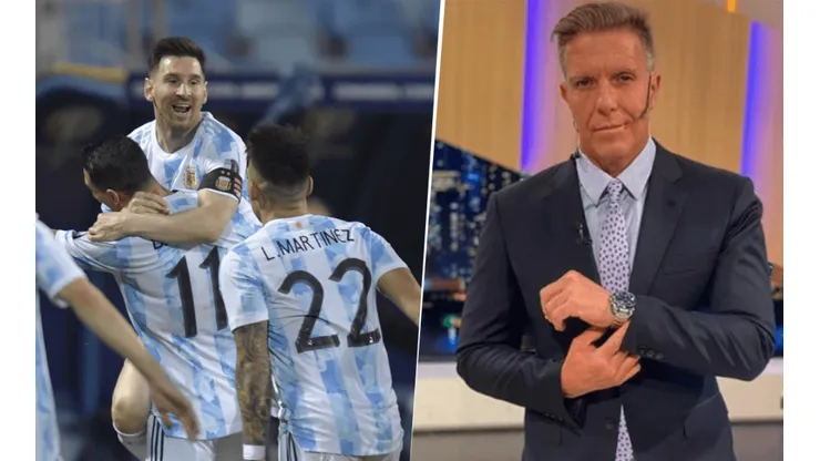 El particular posteo de Alejandro Fantino en apoyo a la Selección Argentina