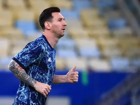 La Selección Argentina entró en calor con 'Live is Life' de fondo