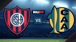 San Lorenzo vs. Aldosivi por un amistoso de pretemporada.