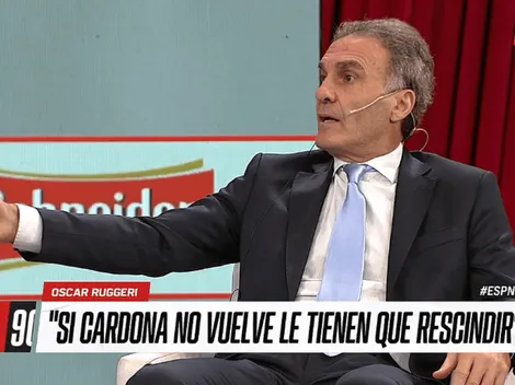 Ruggeri sobre el caso Cardona: "Hay que rescindirle el contrato"